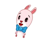 Bowtie Bunny 스티커