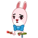 Bowtie Bunny 스티커
