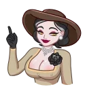 Lady Dimitrescu 스티커