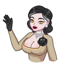 Lady Dimitrescu 스티커
