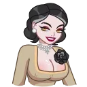 Lady Dimitrescu 스티커
