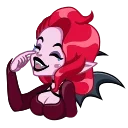 Lady Vampire 스티커