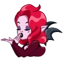Lady Vampire 스티커