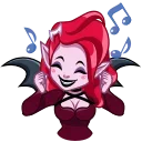 Lady Vampire 스티커