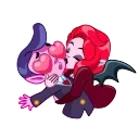 Lady Vampire 스티커