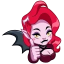 Lady Vampire 스티커