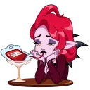 Lady Vampire 스티커