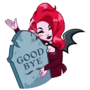 Lady Vampire 스티커
