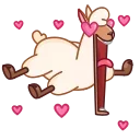 Lama 스티커