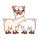Lama 스티커