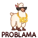 Lama 스티커