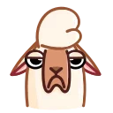 Lama 스티커