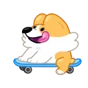 Corgi Life 스티커