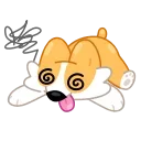 Corgi Life 스티커