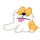 Corgi Life 스티커