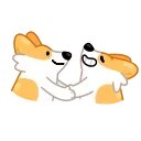 Corgi Life 스티커