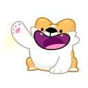 Corgi Life 스티커