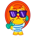 Leo the Cat 스티커
