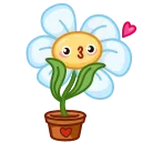 Live Flowers 스티커
