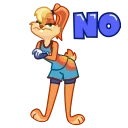 Lola Bunny 스티커