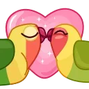 Love Birds 스티커