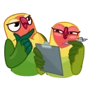 Love Birds 스티커