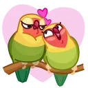 Love Birds 스티커