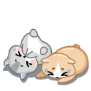Love Hamsters 스티커