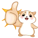Love Hamsters 스티커