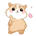 Love Hamsters 스티커