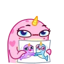Narwhalentine 스티커