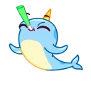 Narwhalentine 스티커