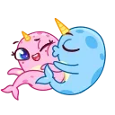 Narwhalentine 스티커