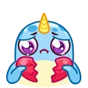 Narwhalentine 스티커