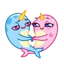Narwhalentine 스티커