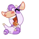 Milka 스티커
