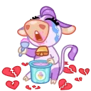 Milka 스티커