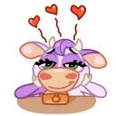 Milka 스티커