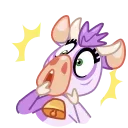 Milka 스티커