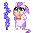 Milka 스티커
