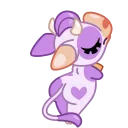 Milka 스티커