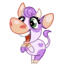 Milka 스티커