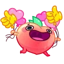 Life’s a Peach 스티커