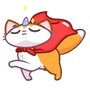 A Unicorn Cat 스티커