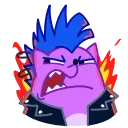 Metalhog 스티커