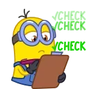 Minions 스티커