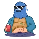 Mr. Pigeon 스티커