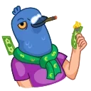 Mr. Pigeon 스티커