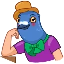 Mr. Pigeon 스티커
