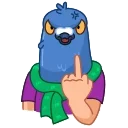 Mr. Pigeon 스티커